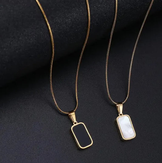 vRectangle Double Sided Delicate Pendant NecklacesRectangle Double Sided Delicate Pendant NecklacesRectangle Double Sided Delicate Pendant NecklacesRectangle Double Sided Delicate Pendant Necklaces
